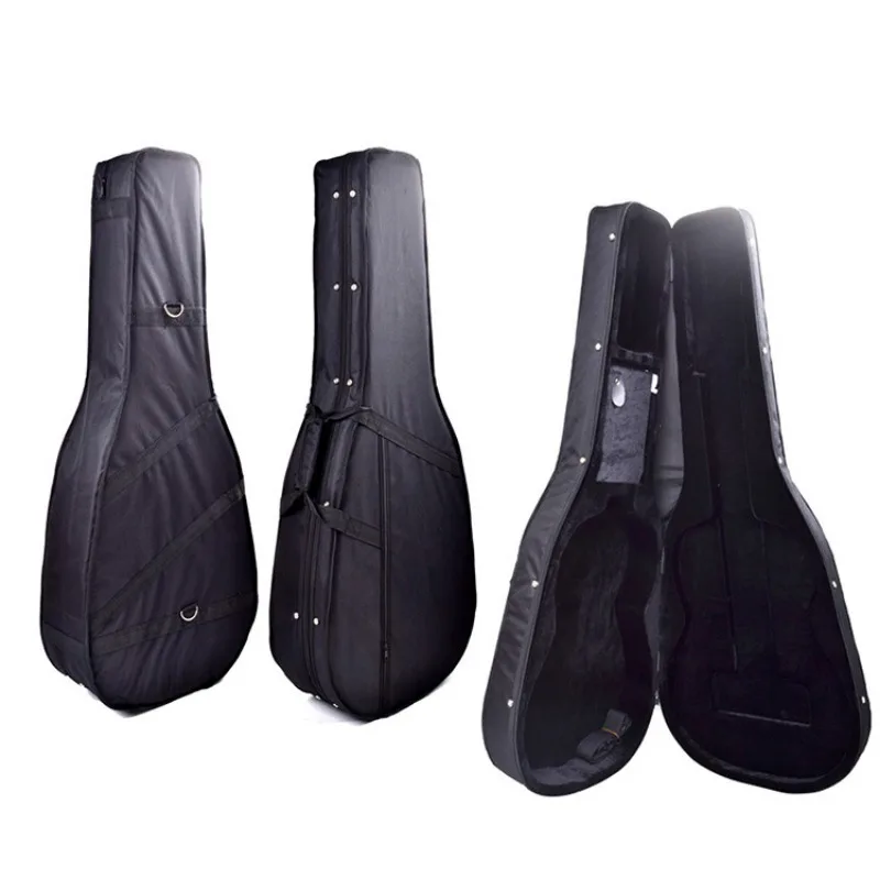 

Guitar Hard Box Case Bag Light 2 Kg Acoustic 39 41 Inch Folk Classic Flattop Balladry Guitarra Backpack Accessories Waterproof