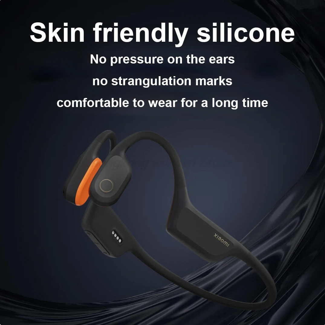 Xiaomi-auriculares de conducción ósea, inalámbricos, deportivos, 32GB, memoria grande, IP68, resistente al agua, para nadar y correr