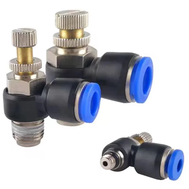 SL Type 4 6 8 10 12mm Fast Connection Pneumatic Fitting M5 1/8