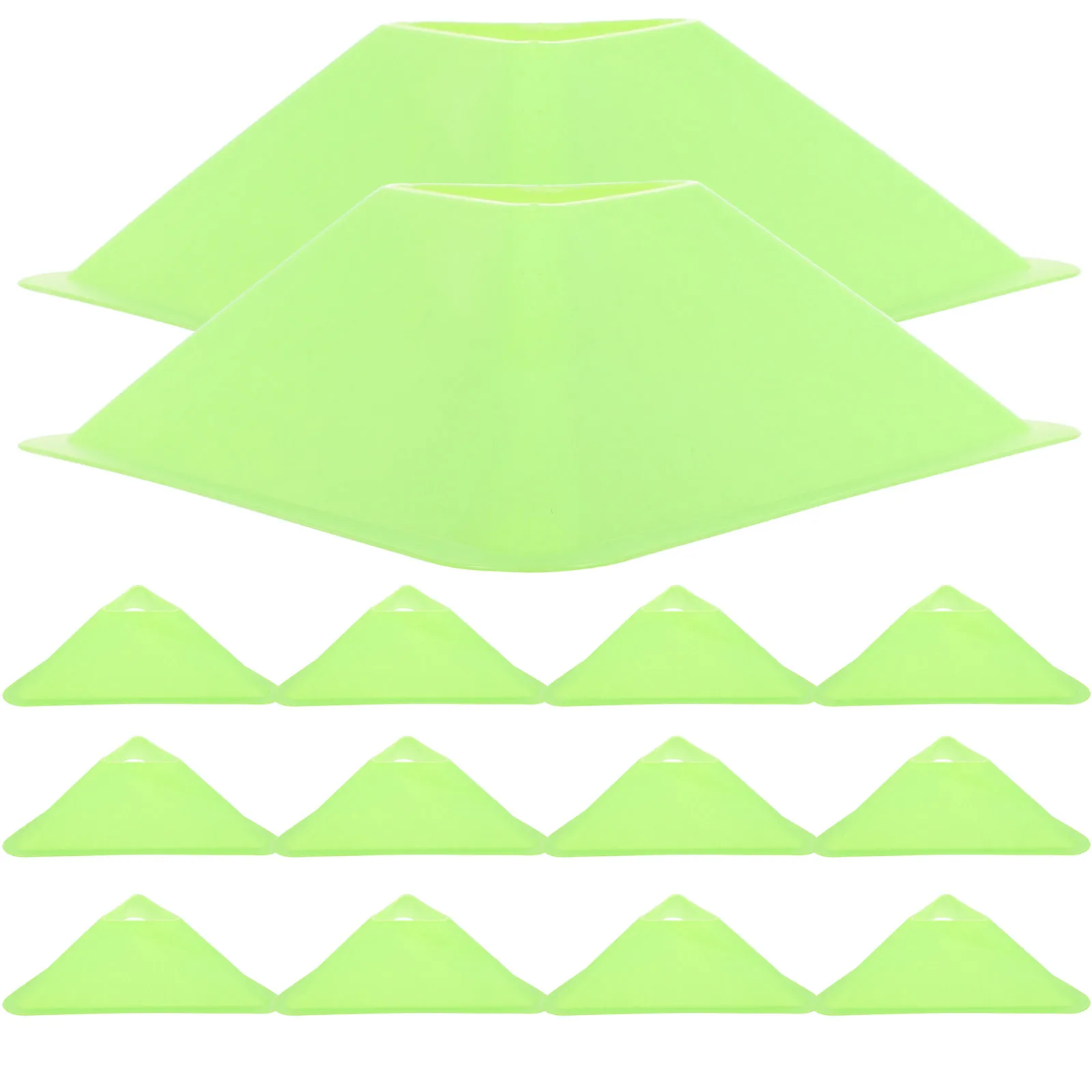 

12Pcs Sports Training Cones Pe Material Soccer Discs Football Agility Speed Practice Cones Sports Football Training Tool