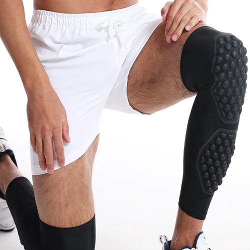 BraceTop 긴 압박 다리 슬리브 무릎 슬리브, 다리 보호, 남녀공용 농구, 관절염 사이클링, 1 PC 