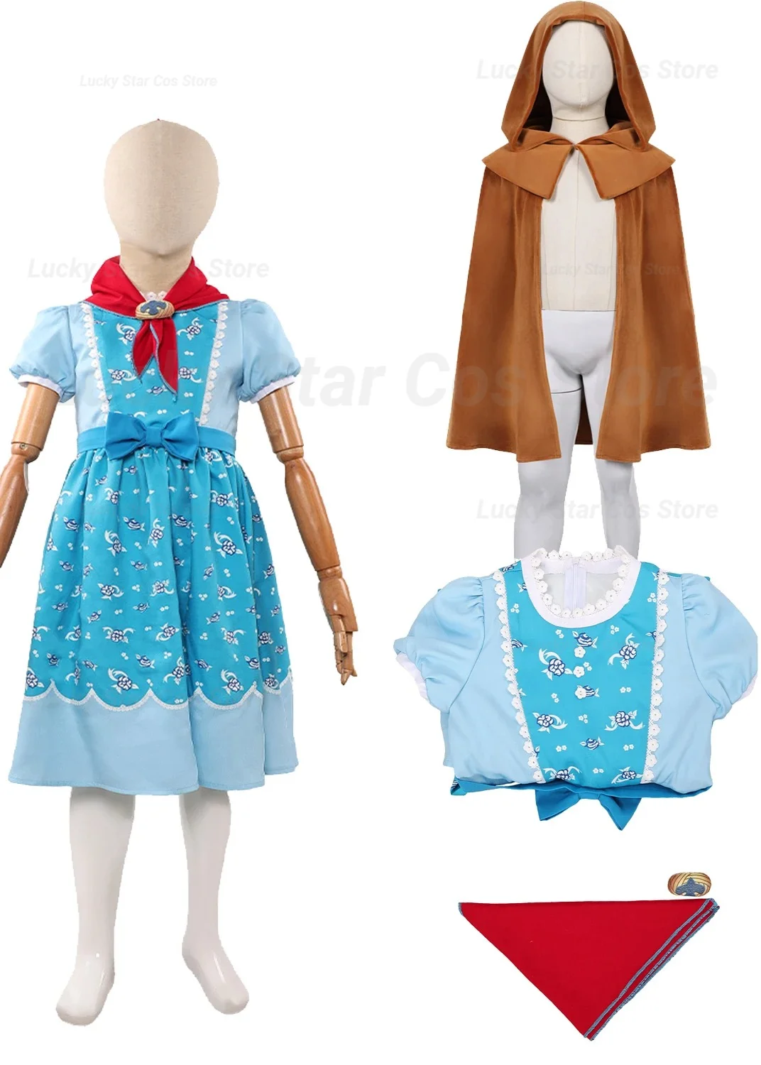 

Fantasia S5 Holly Wheeler Cosplay Girls Dress Cloak 2025 TV ST 5 Disfraz Costume 6 to 14 Years Halloween Carnival Party Clothes