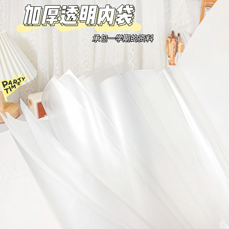 Capybara – livre d'information Kawaii A4, dossier à insérer Transparent, livre de Collection, certificat d'étudiant, livre de stockage de papier de Test