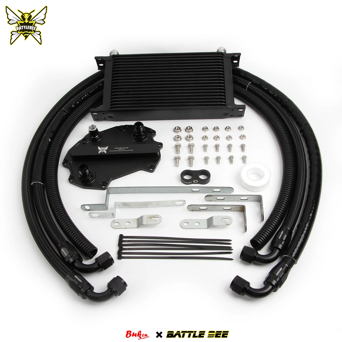 Battlebee Engine Oil Cooler kit for B9 S4 S5 RS4 RS5 EA839 2.9T 3.0T Aluminum Alloy BB-OCK-126