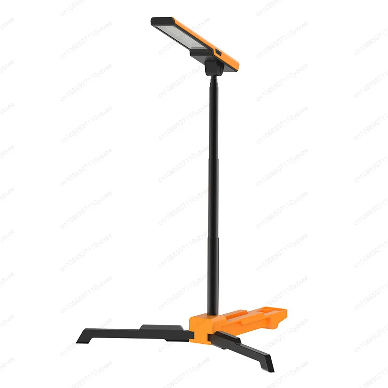 Foldable LED Work Light with Tripod Stand, Adjustable Height & Angle for Workshop, Garage, Camping