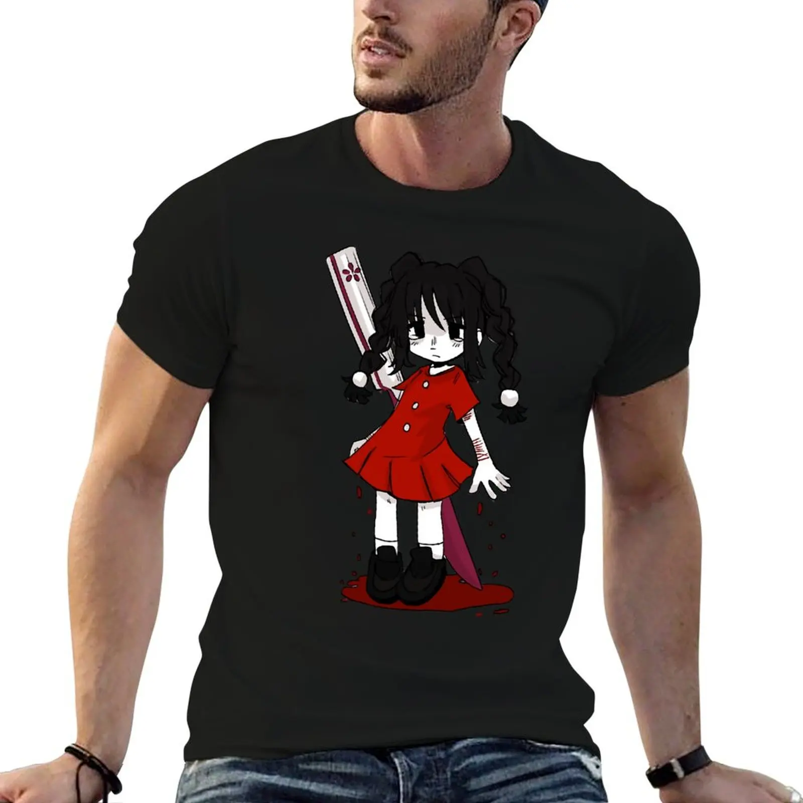 Hana-Chan ! Camiseta shinsei kamattechan, camisetas de algodón para hombre, camiseta 100% de algodón para hombre, camiseta con estampado personalizado