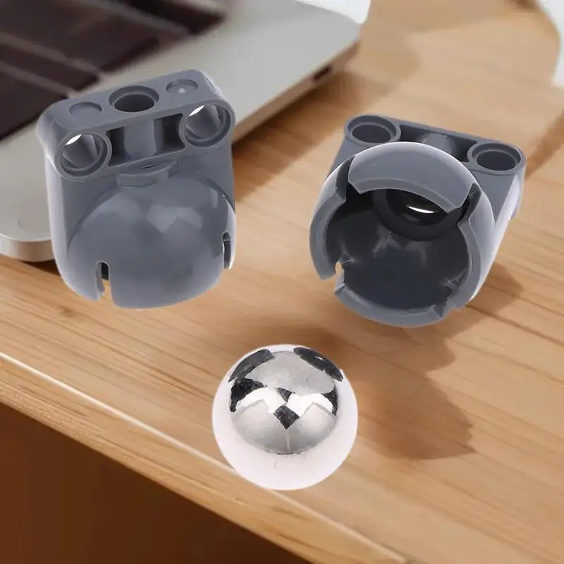 Build Better with 92911+bb607 Steel Wheel Set, 2/4/6 Pcs – Ideal for Lego EV3 Robot Toy Parts and DIY Brick Assemblies