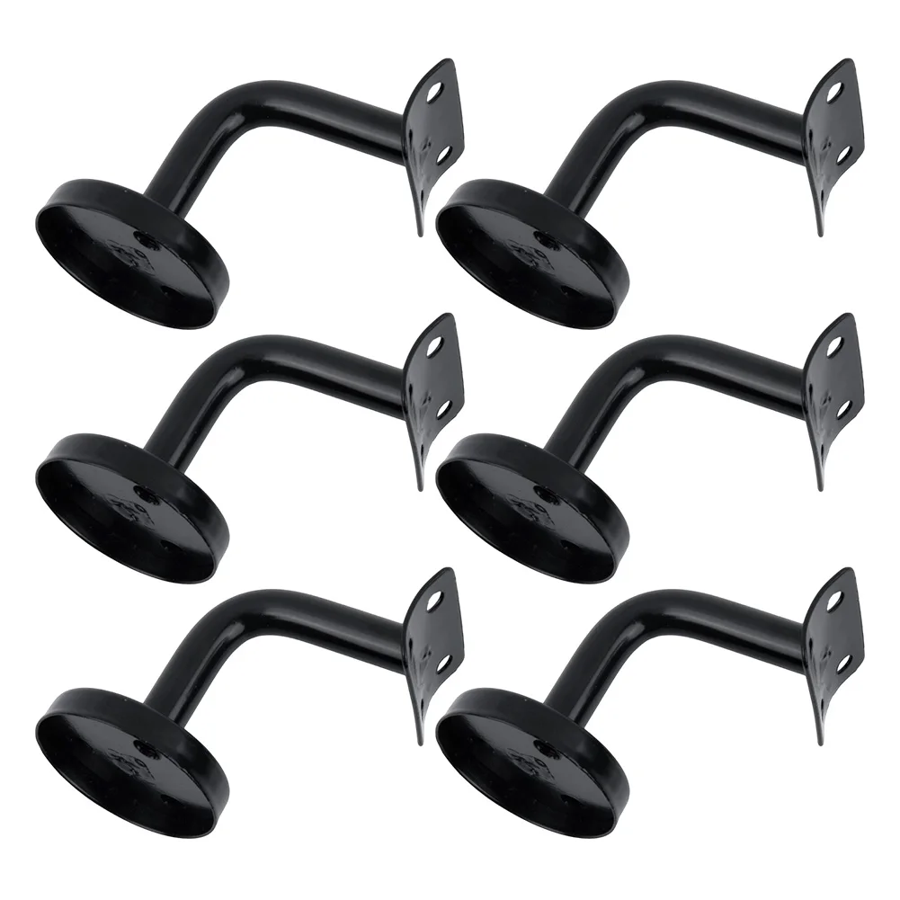 6 قطعة جدار فولاذي مقاوم للصدأ قوس درج درابزين قوس درابزين قوس جدار دعم ل الدرج الممرات حديقة الدرج