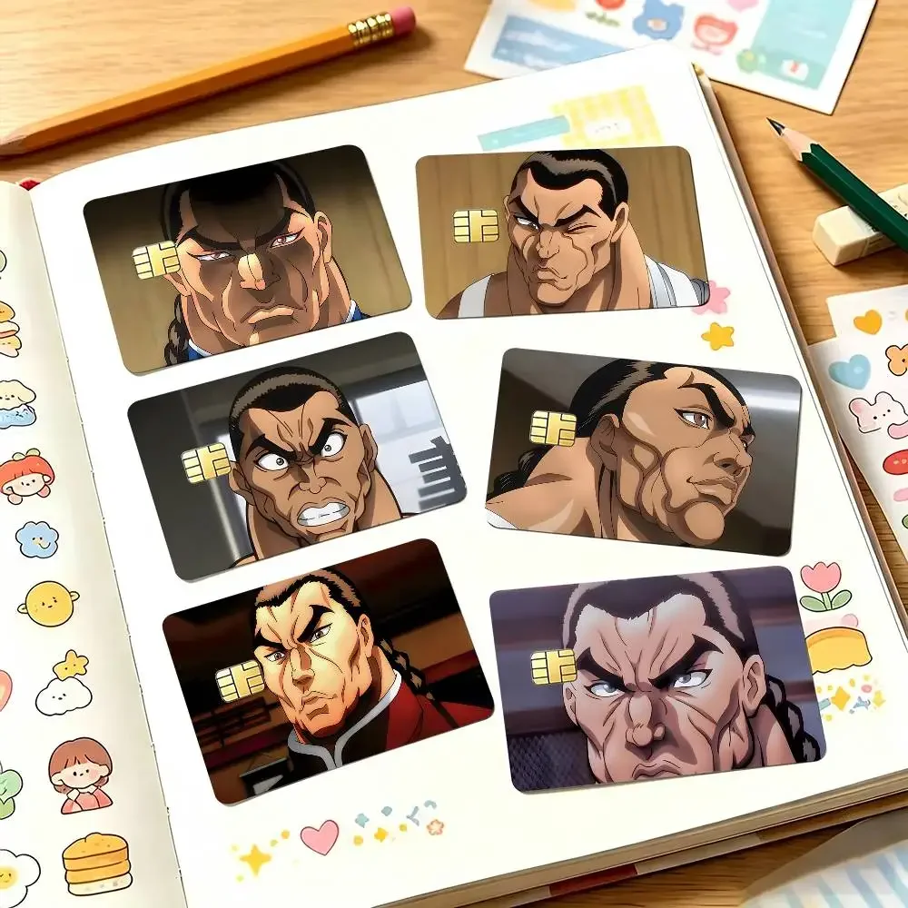 Retsu Kaioh Baki The Grappler Art Print Credit Card Skin Waterproof PVC Bank Card Decal