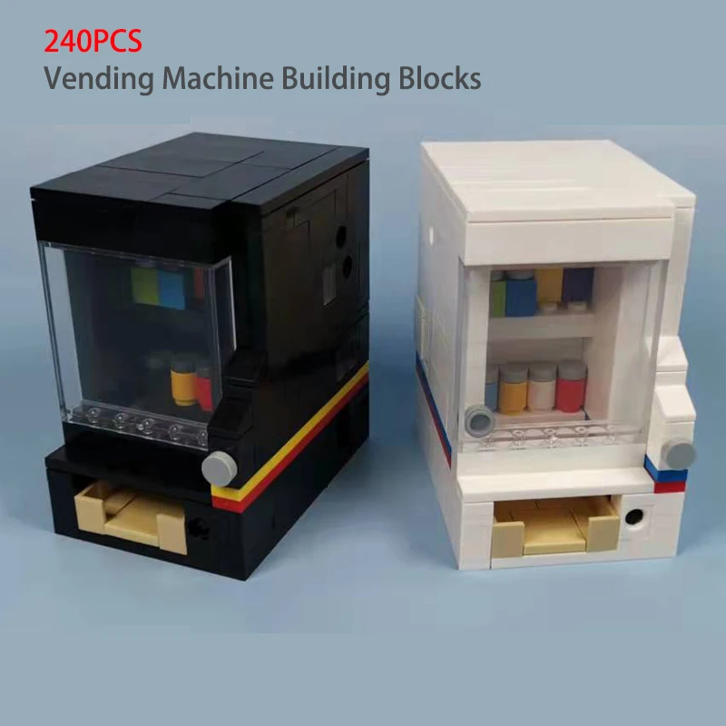 MOC Puzzle Box Building Blocks Vending Machine Compatible City Mini Bricks Decryption Montessori Toys for Children Boy Girl Gift