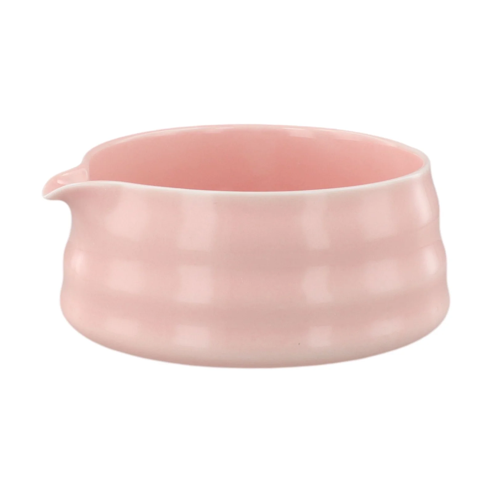 Traditional Japanese Matcha Bowl with Pouring Spout Handmade for Easy Preparation and Serving of Frothy Matcha For Tea