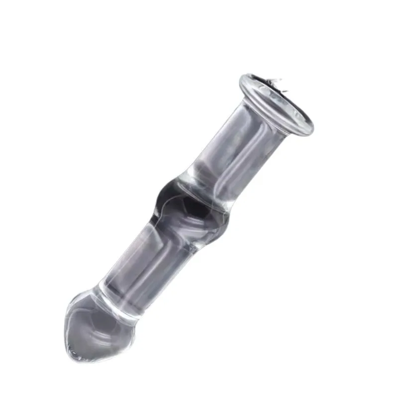 Insert Vagina Crystal Adult Glass Dildo Masturbator Realistic Penis G-spot Anal Butt Plug Sex Toys for Woman Female Masturbation