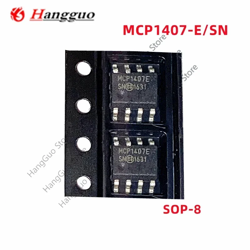10Pcs/Lot Original MCP1407-E/SN MCP1407-E MCP1407 SOP-8  IC Chip  Best quality