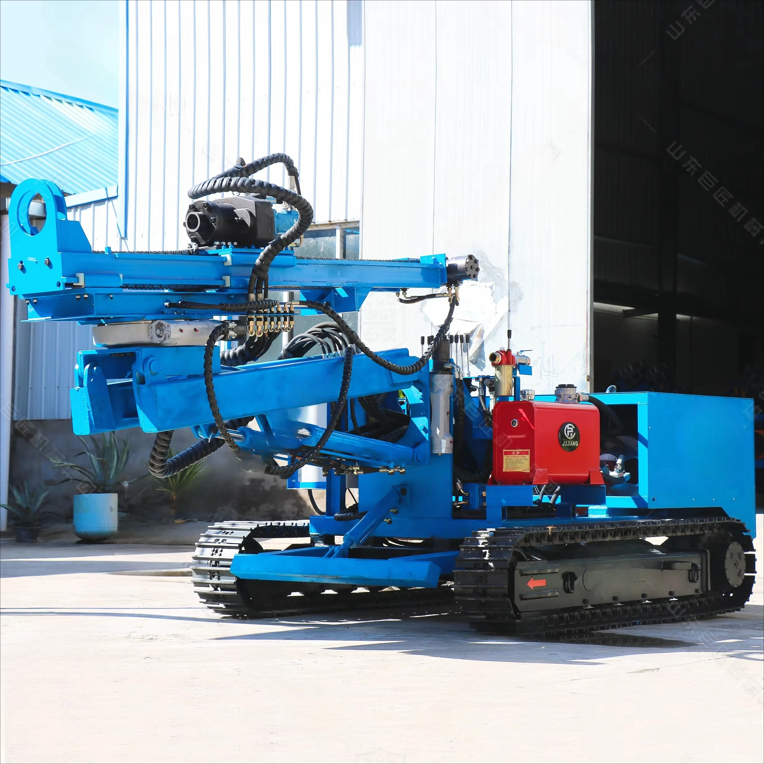 Versatile Portable Small DTH Drill Rig Downhole Drilling Machine for Foundation Piling and Anchoring Work Equipment
