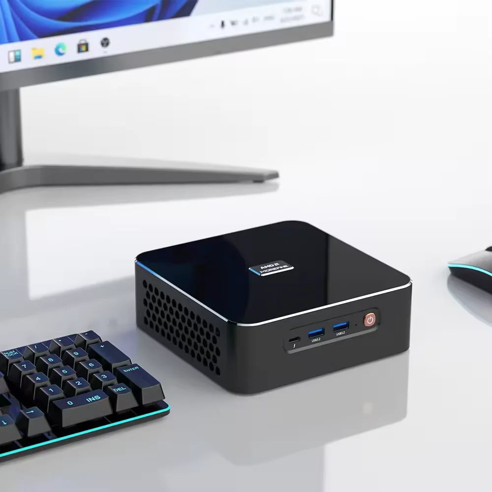 Factory Mini PC 11 Pro Mini Computers With AMD Ryzen 9 6900HX (8C/16T Up To 4.9Ghz)32G DDR5+500GB M.2 2280 NVMe SSD Ryzen 9 Pc