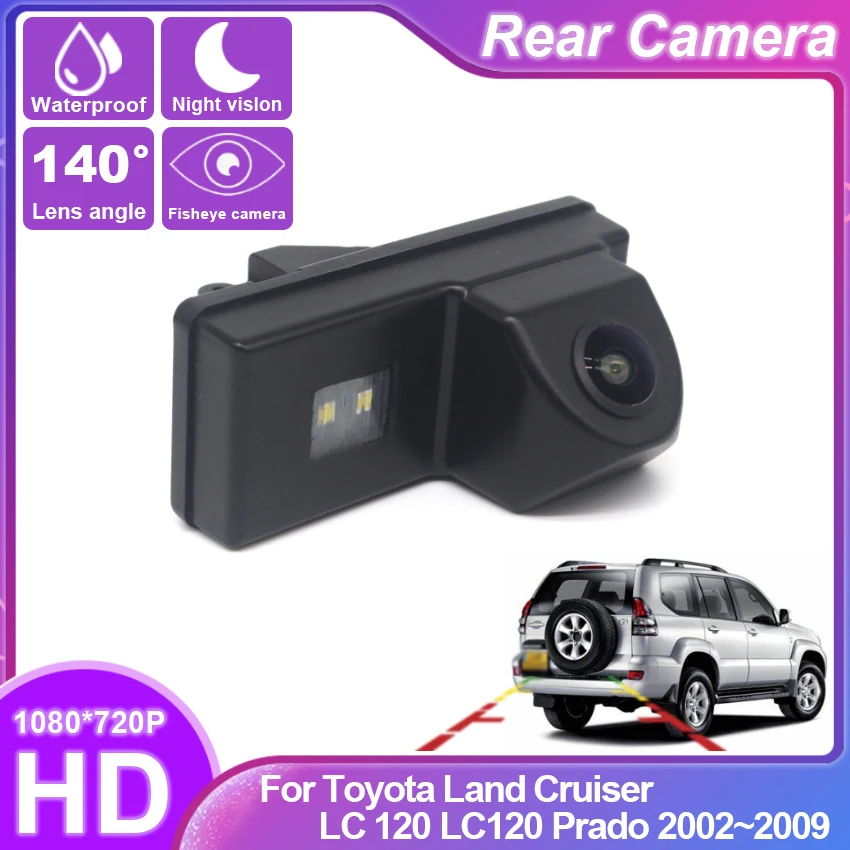 

Rear View Reversing Camera For Toyota Land Cruiser LC 120 LC120 Prado 2002 ~ 2009 CCD Full HD Night Vision Back up Camera