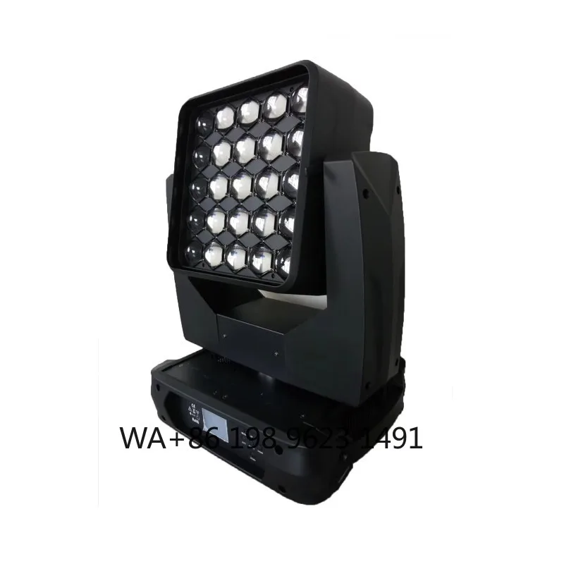 LED Rotating Moving Head Stage Light RGBW DMX Effect Lighting for DJ Party Wedding Disco Club Concert Live Event Decor