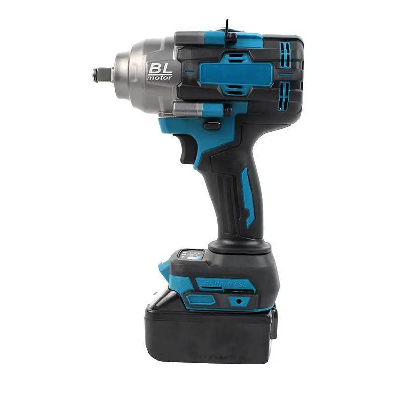 1000 Torque Brushless Lithium Battery Wrench 1000 Torsion Air Cannon Maintenance Large Torque Auto Repair Wrench Wholesale