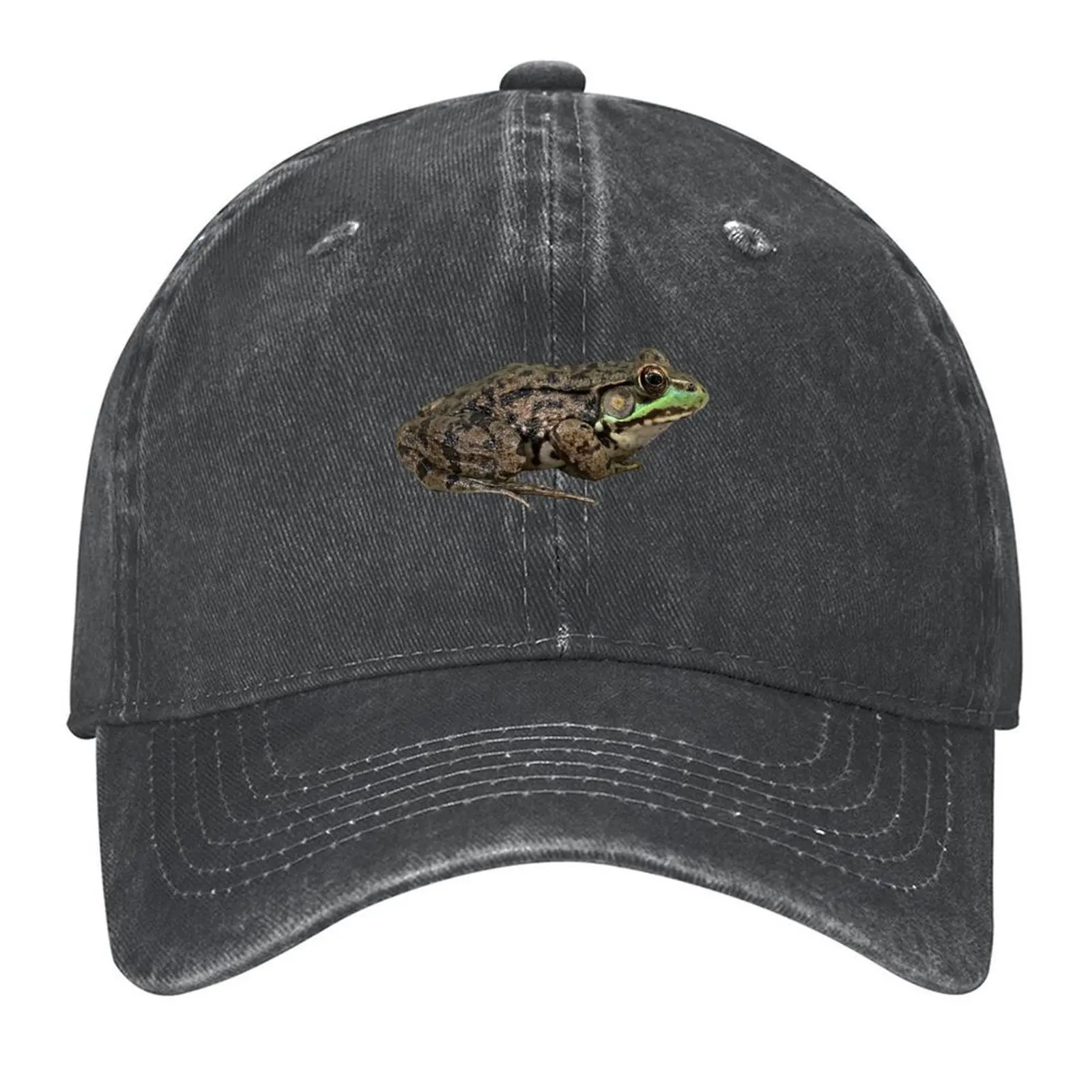 

Frog ( side ) Baseball Cap Uv Protection Solar Hat Rugby New In The Hat Snap Back Hat Men Hats Women's