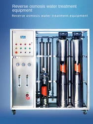 Large Stainless Steel Reverse Osmosis Water Treatment Equipment Pure Water Deionized Ro Food Grade Industrial Water Purifier