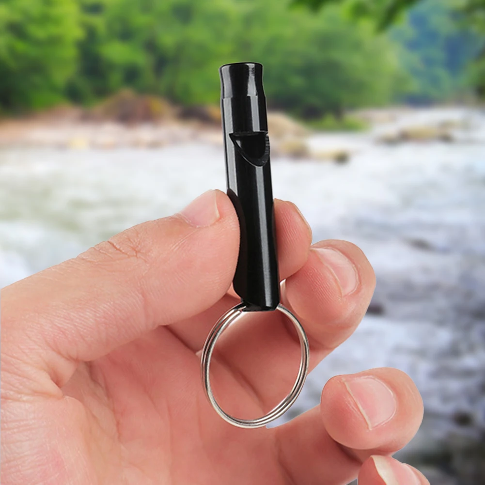 Bear Bell with Emergency Whistle Set Bear  Bell Hanging Bear Bell for Outdoor Camping Survival Hiking Climbing