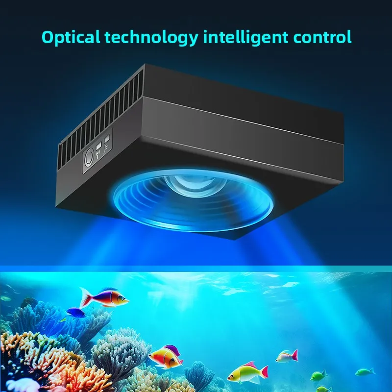 Jebao jecod Fish tank coral sea water lamp MSQ MRL lamp Coral 50W 75W 95W 115W Full spectrum LED remote WIFI lamp