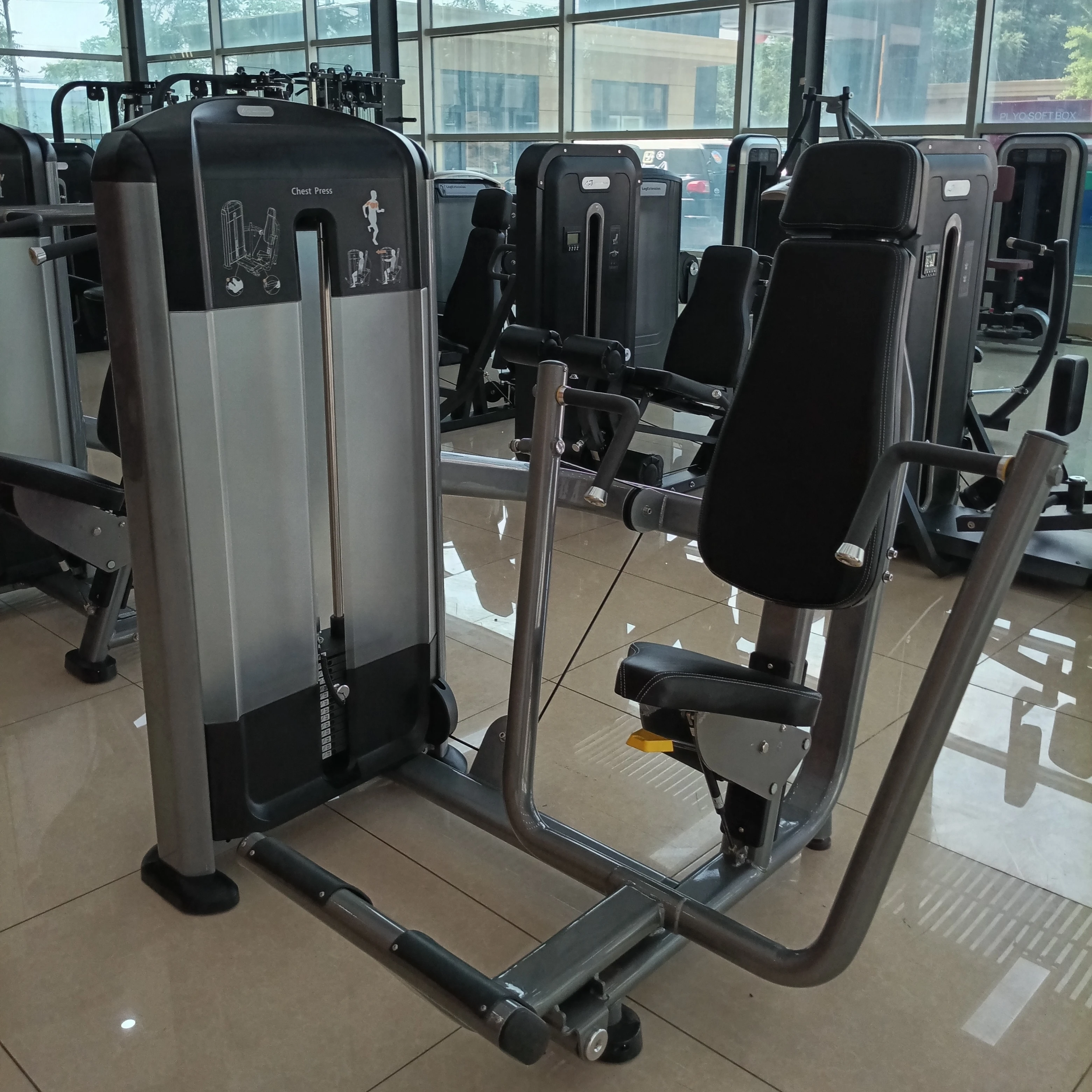 

DS002 Seated Chest Press Device Factory Wholesale New Design Gym Equipment Commercial Fitness Equipment
