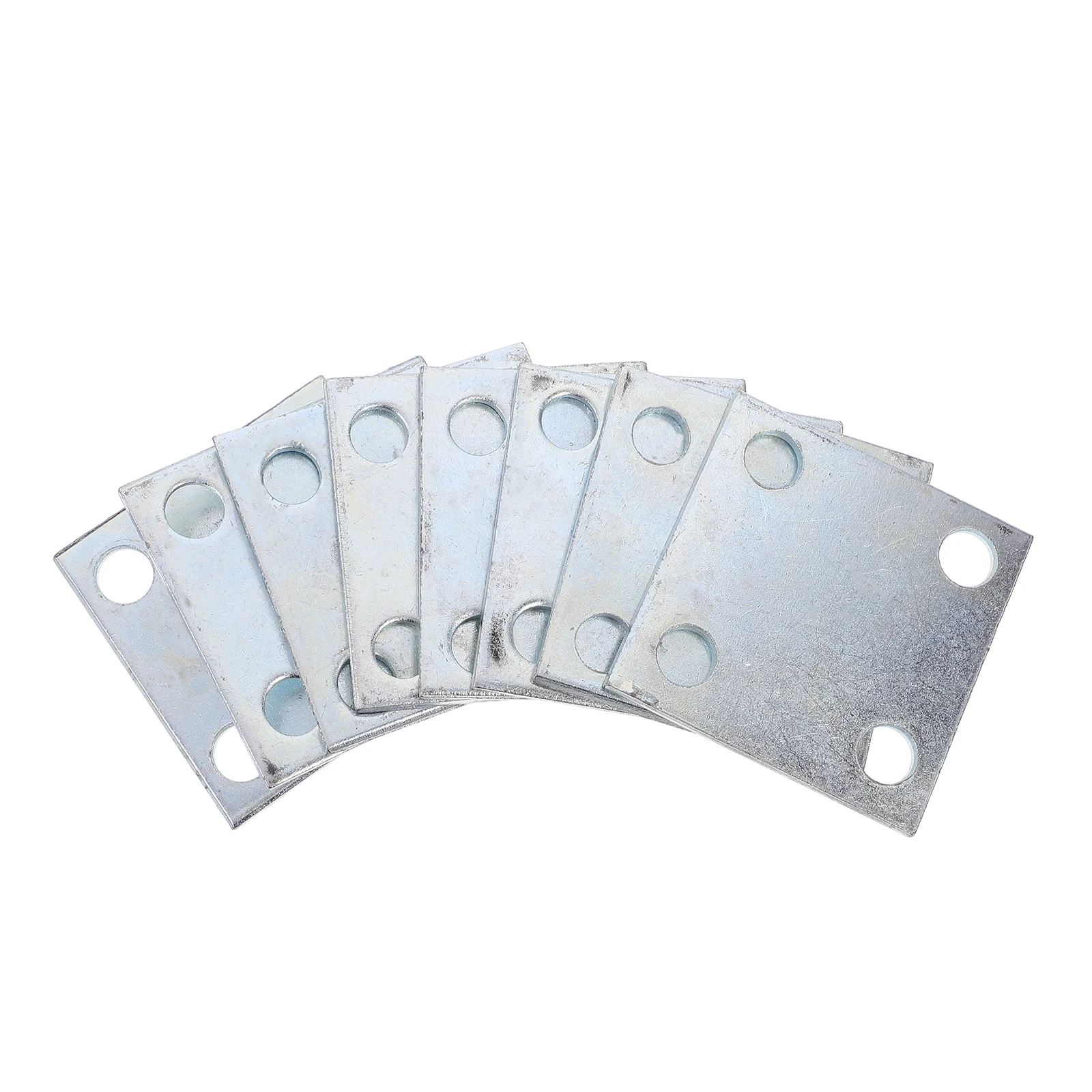 

8 Pcs Embedded Steel Plate Heavy Duty Weldable Flange Sheet Structure Support Concrete Column Industrial Use Steel