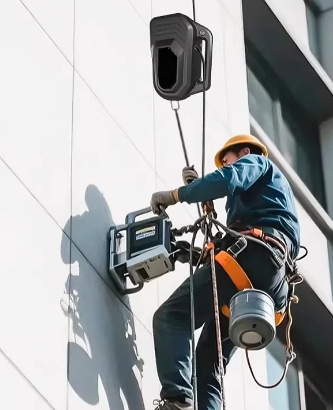 Rechargeable Rope Climbing Machine - Electric AC External Unit Lifting Tool Automatic Crane for Aerial Work