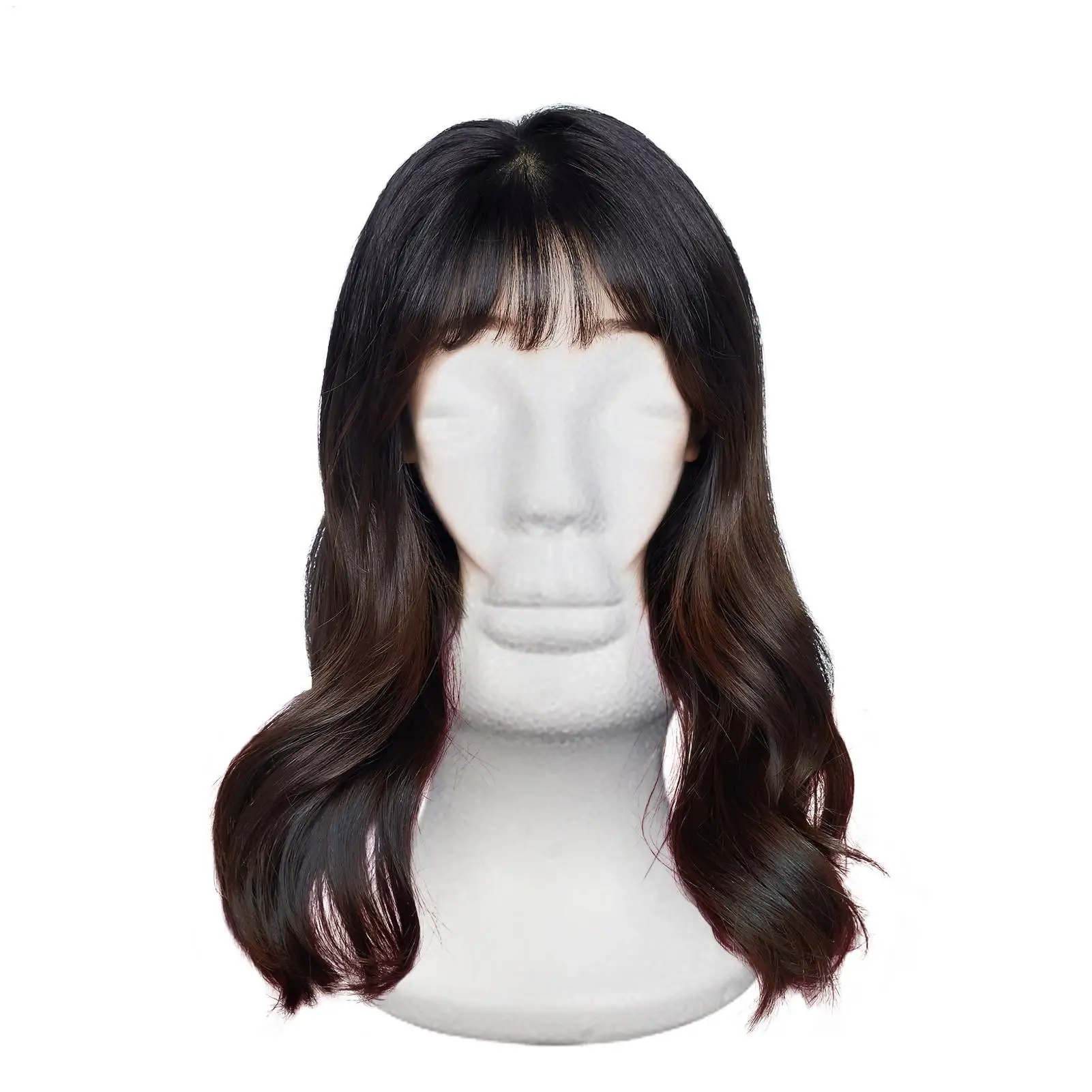 Female Styrofoam Mannequin Manikin Head Model