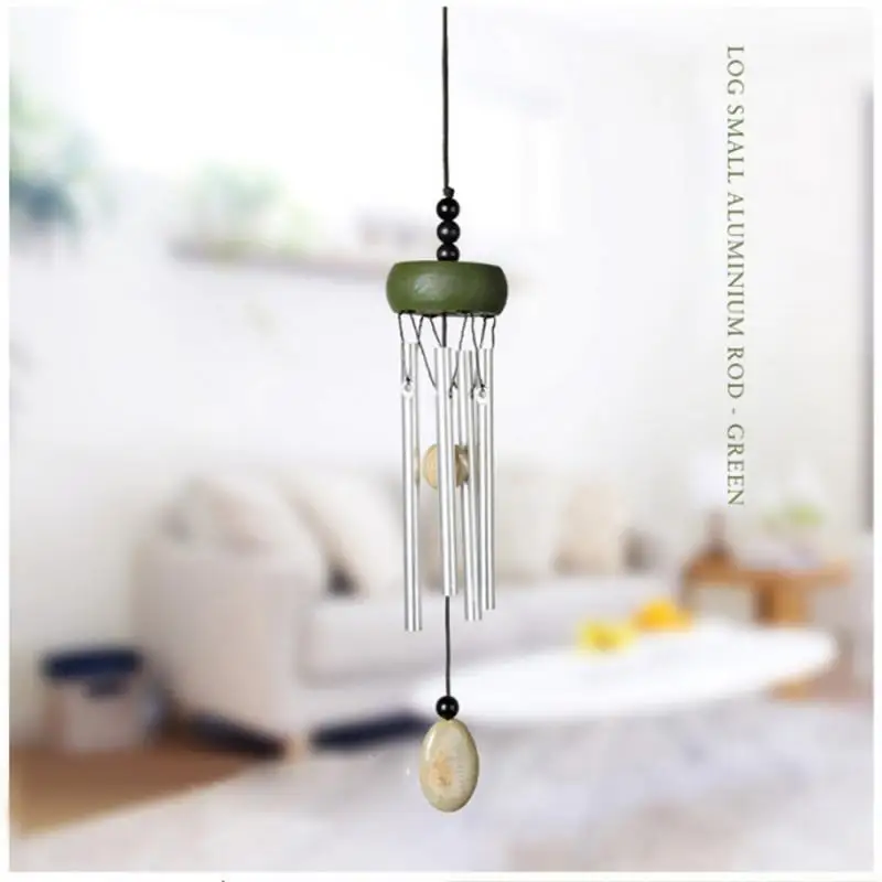 1pcs Wind Chimes Pendant Aluminum Tube Metal Pipe Wind Chimes Bells Balcony Outdoor Yard Garden Home Hanging Decorations