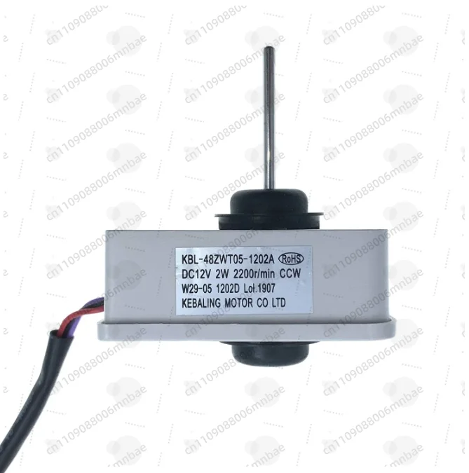 

Вентиляторный двигатель испарителя для холодильника KBL-48ZWT05-1202A (DC12V 2W 2200 об/мин)