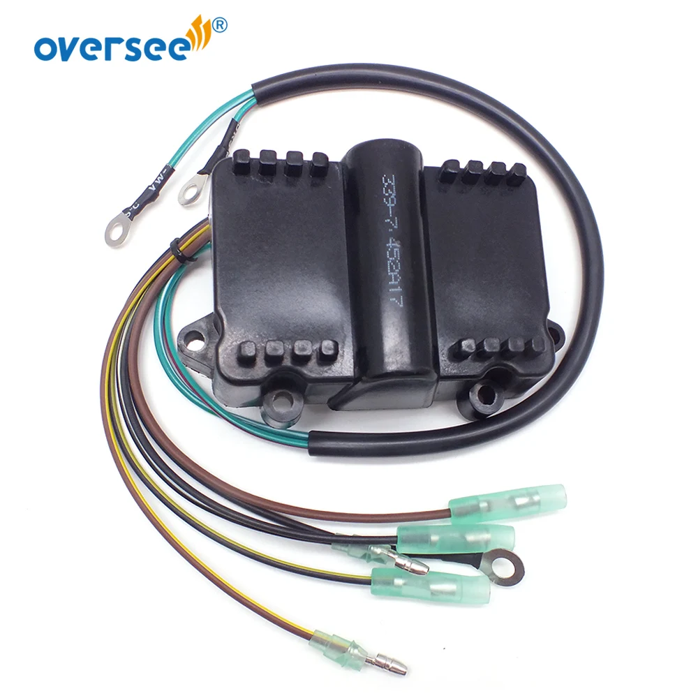 

OVERSEE 339-7452A17 CDI For Mercury Mariner Outboard Motor 2 Stroke 6hp 8hp 9.9hp 15hp 20hp 25hp 114-7452AK1 339-7452A15