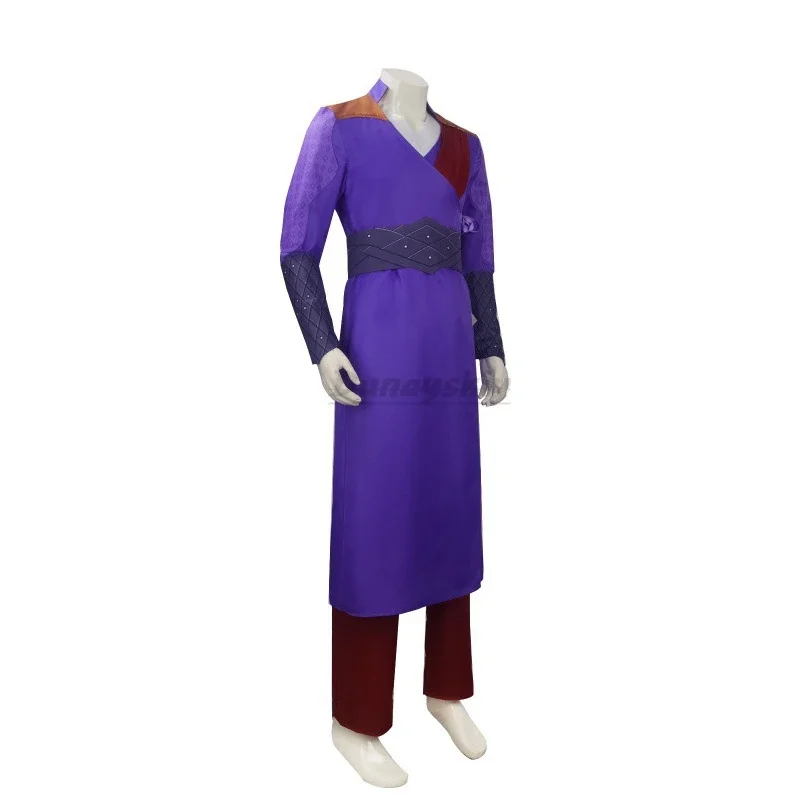 أزياء كوسبلاي جيل التأثيرية خندق أرجواني رداء رجالي لعبة Baldurs بوابة 3 لعب الأدوار بوابة موحدة للهالوين عيد الميلاد كرنفال F