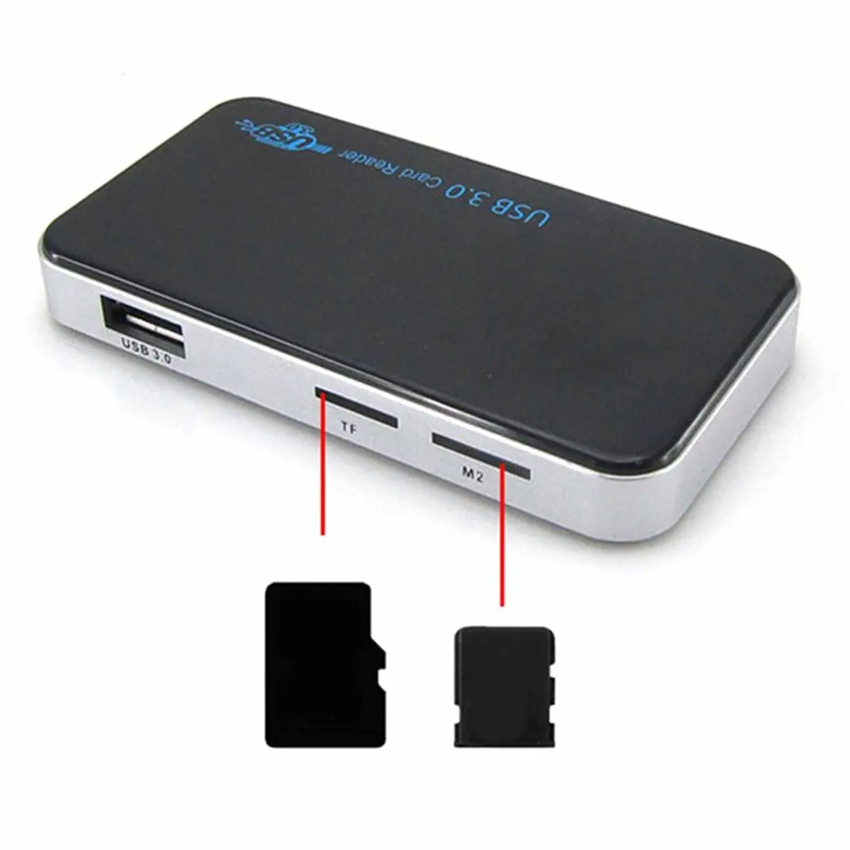 11·11COUPON 5Gbps High Speed USB Card Reader USB 3.0 All-in-1 Compact Flash Multi Card Reader Adapter for TF SD XD Digital Cards
