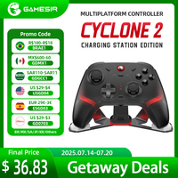 NEW GameSir Cyclone 2 Controller with Hall & Micro 2-in-1 Triggers Game Controller Optional Base for PC/Switch/iOS/Android