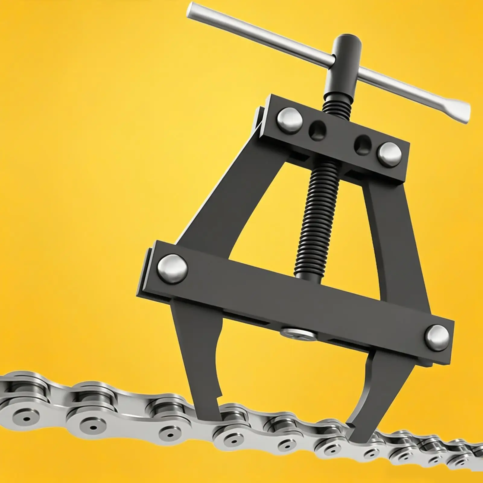 Chain Puller Tool Motorcycle Link Maintenance Removal Tensioner Chain Detacher Puller For Bicycle Harvester Mechanics Home