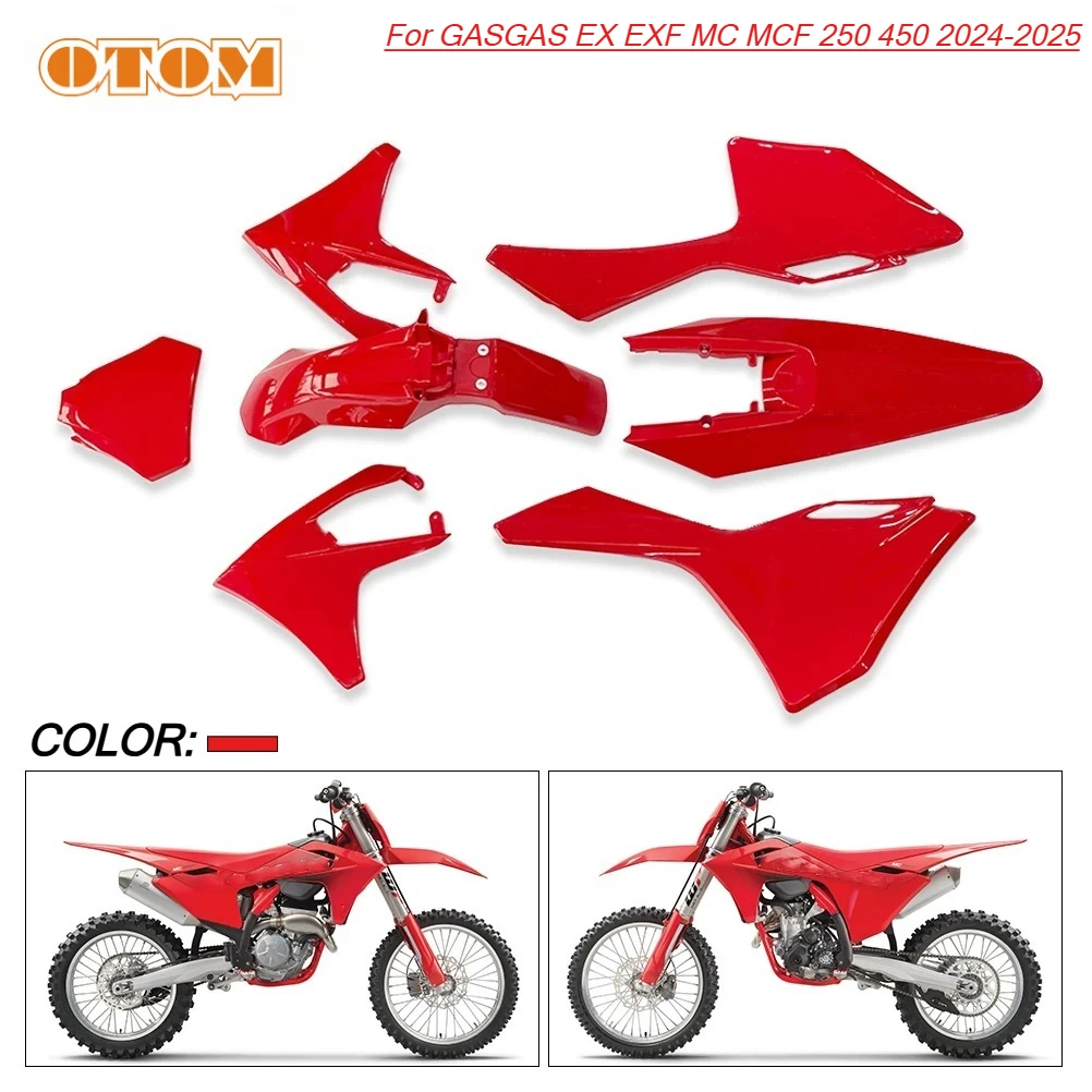 

HOT 2024-2025 Motorcycle Full Plastic Kit For GASGAS EX EXF MC MCF 250 450 Body Fairing Cover Fender Guard Panel Mudguard Guard