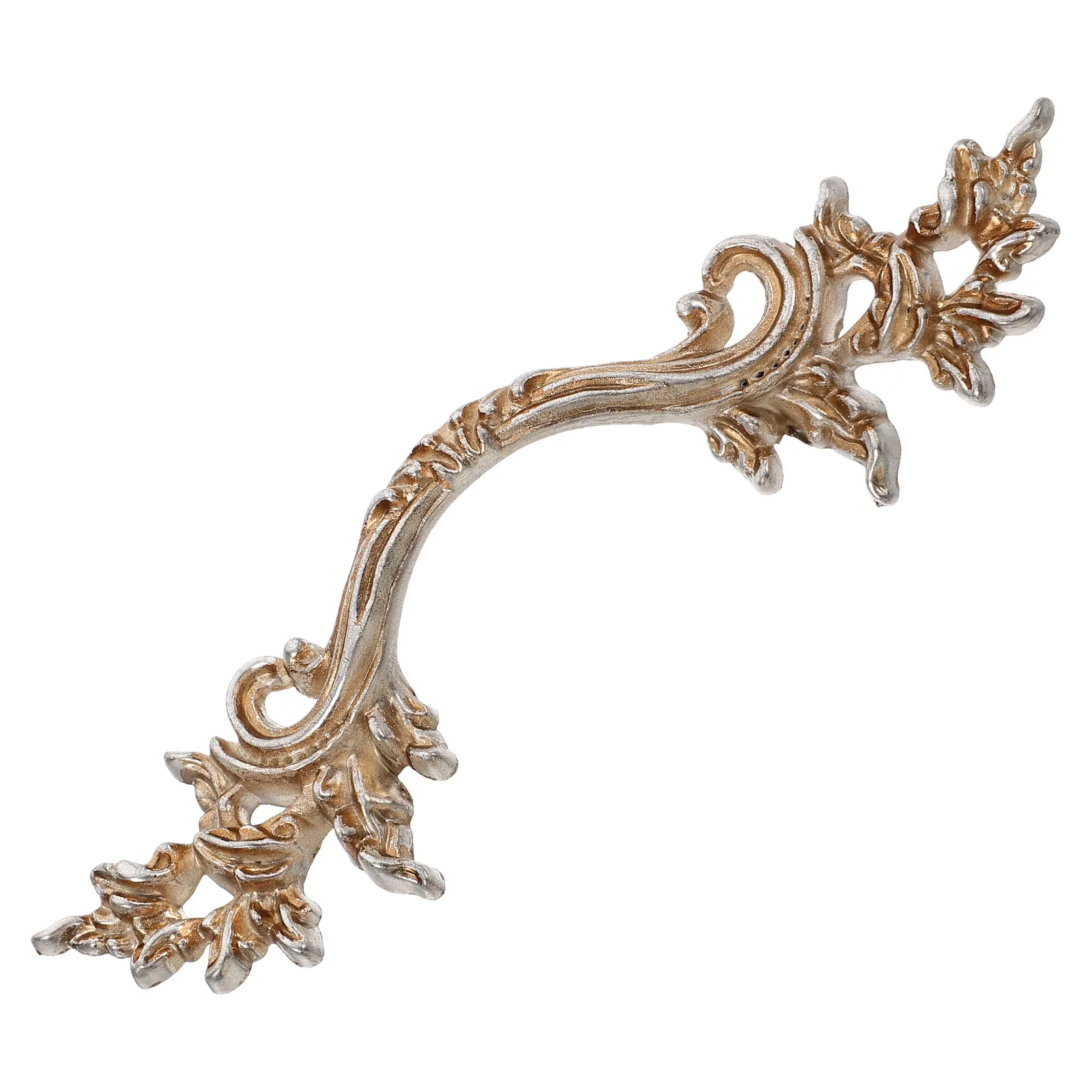 

European Style Zinc Alloy Cabinet Door Drawer Pull H les Black Vintage Dresser Knobs Hardware Furniture Finish