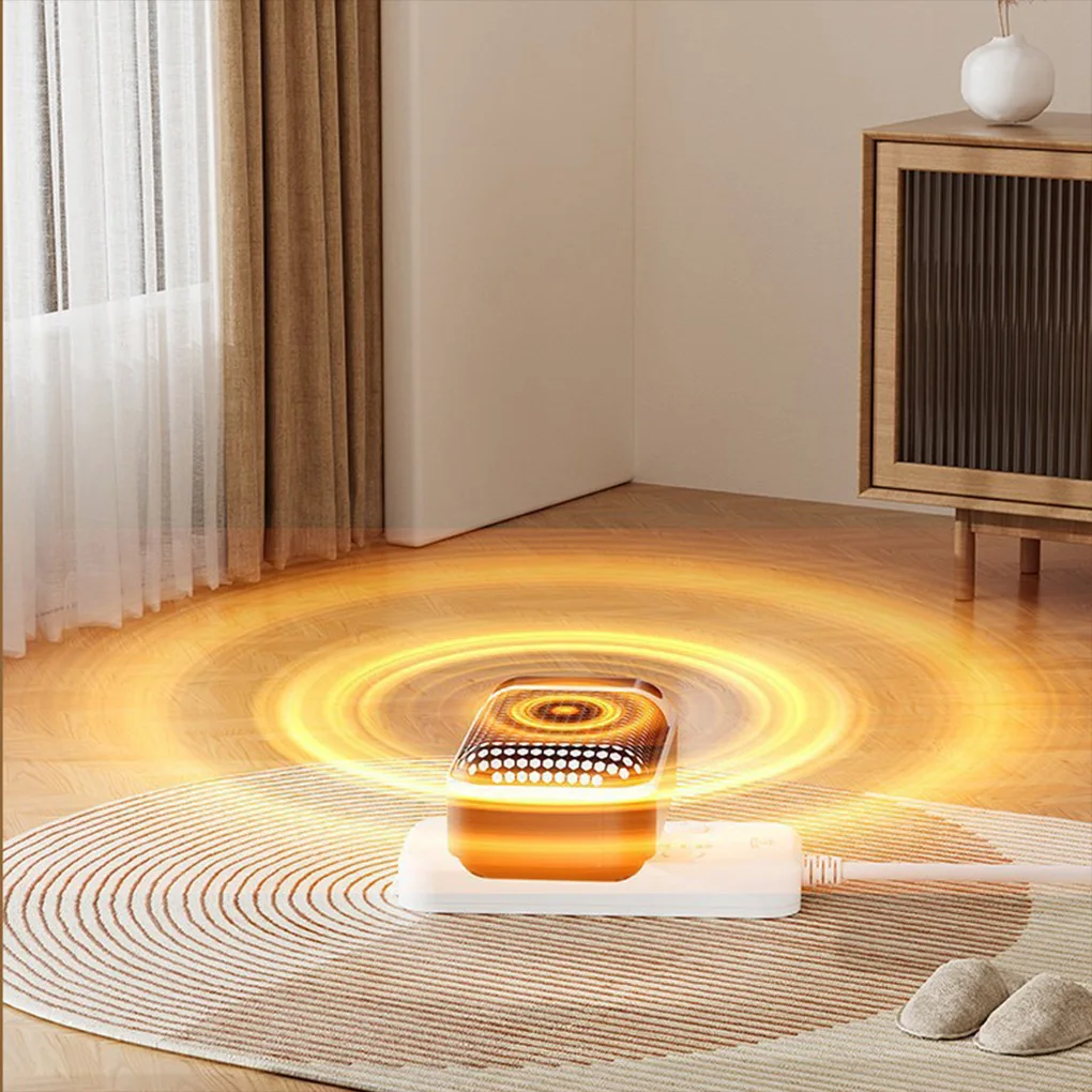 

Wall Outlet Heater Plug-in Portable Household Electric Warmer Small Bathroom Heating Fans Home Heater with Remote Control