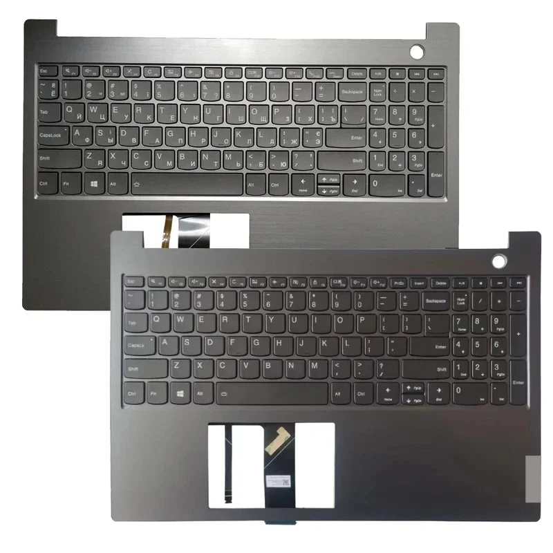 New Backlit US/Russian Keyboard For Lenovo ThinkBook 15 IML IIL15-IIL 15-IML With Palmrest Upper Cover Case