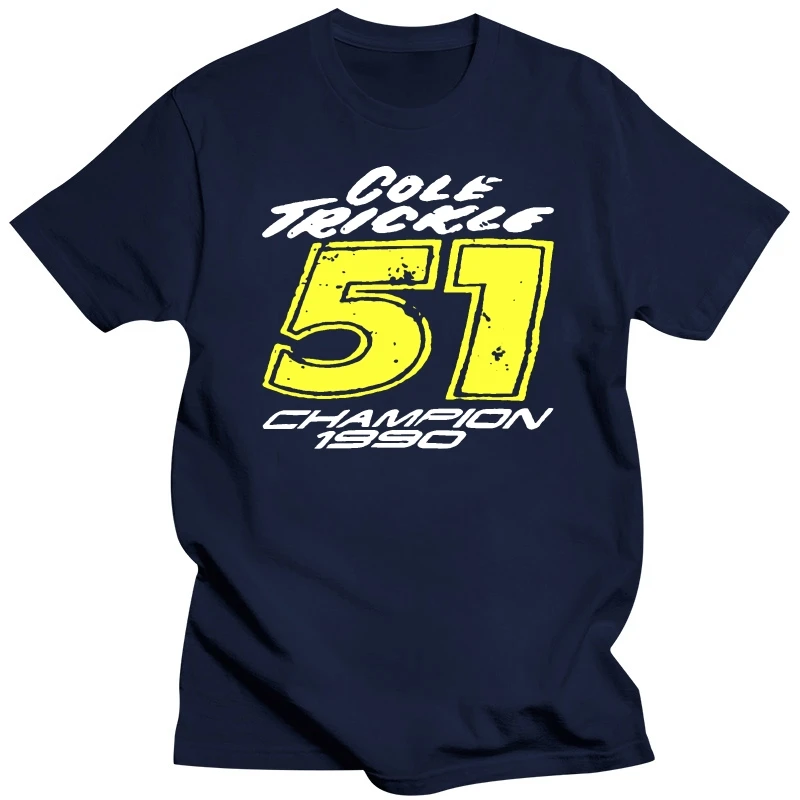 New Cole Trickle 51 Symbol Days Of Thunder Movie Black T-Shirt Size S-5XL Men Women Unisex New Fashion Tshirt