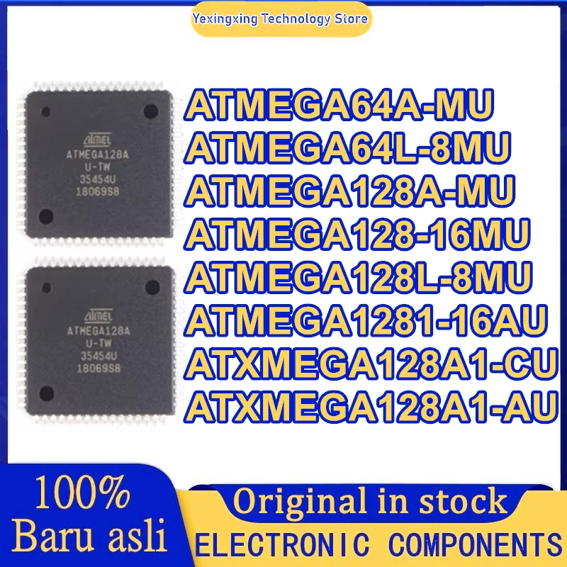 

ATMEGA64A-MU ATMEGA64L-8MU ATMEGA128A-MU ATMEGA128-16MU ATMEGA128L-8MU ATMEGA1281-16AU ATXMEGA128A1-CU ATXMEGA128A1-AU в наличии