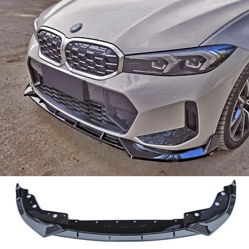 2023 G20 Splitter for BMW 3 Series 320d 330i M340i Front Bumper Spoiler Skirts Lip Body Kit