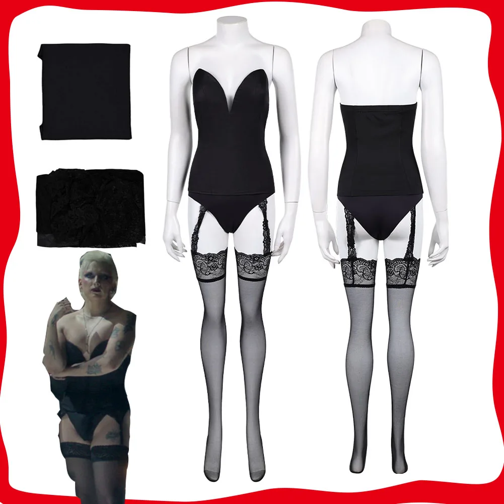 

Ethel Cripps Cosplay Women Sexy Jumpsuit Stockings Leggings Costume Roleplay Movie Sand Cos Man Halloween Carnival Party Suit