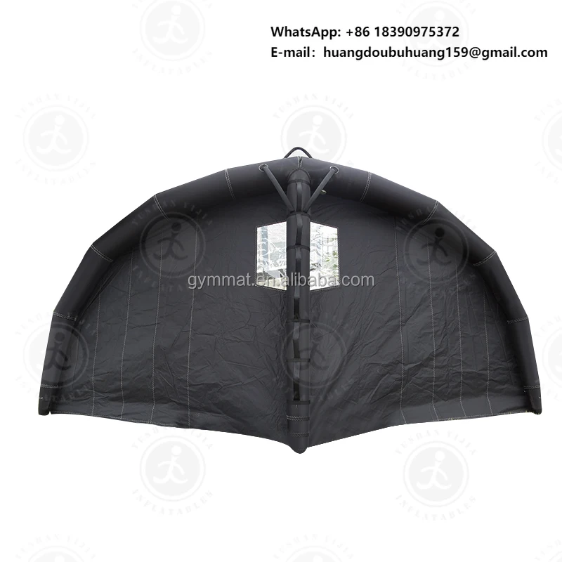 

EJIA Hot Selling Custom Colors 3m/4m/5m/6m Handheld Surfing Wing Foil Inflatable Sail Kite for Wavefun Water Sport