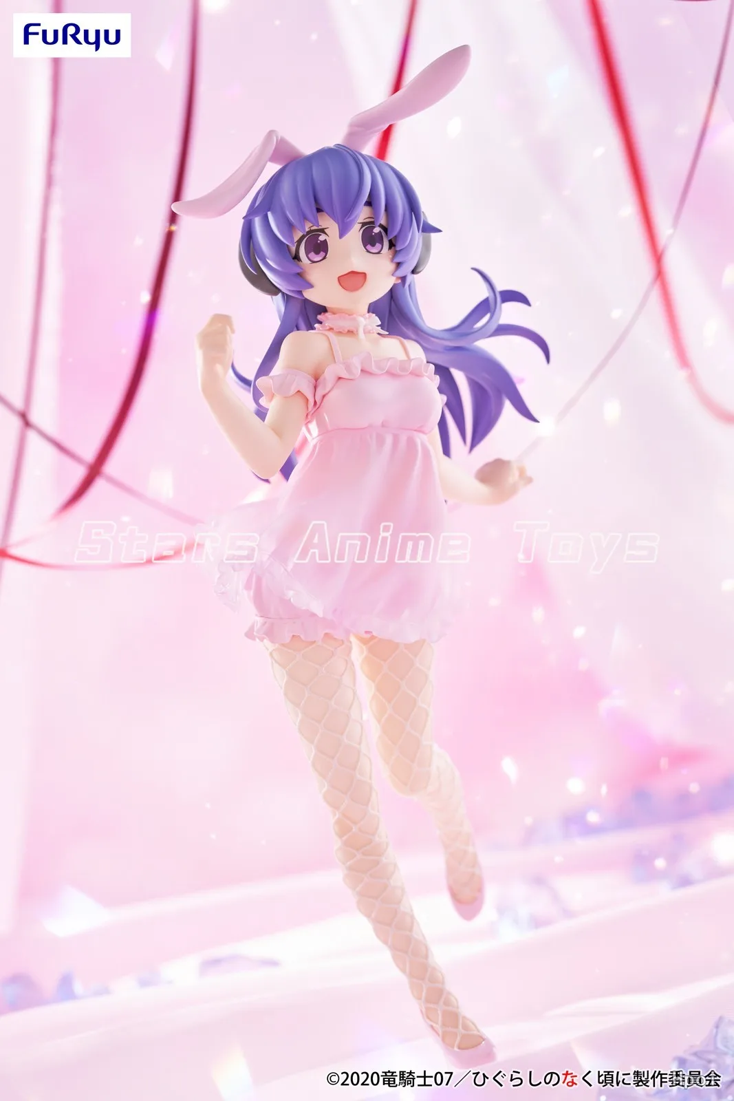 【Pré venda】 Original FuRyu BiCute Bunnies Figura Higurashi No Naku Koro Ni Sotsu Hanyuu Coleção Modelo Figura de animação Brinquedos