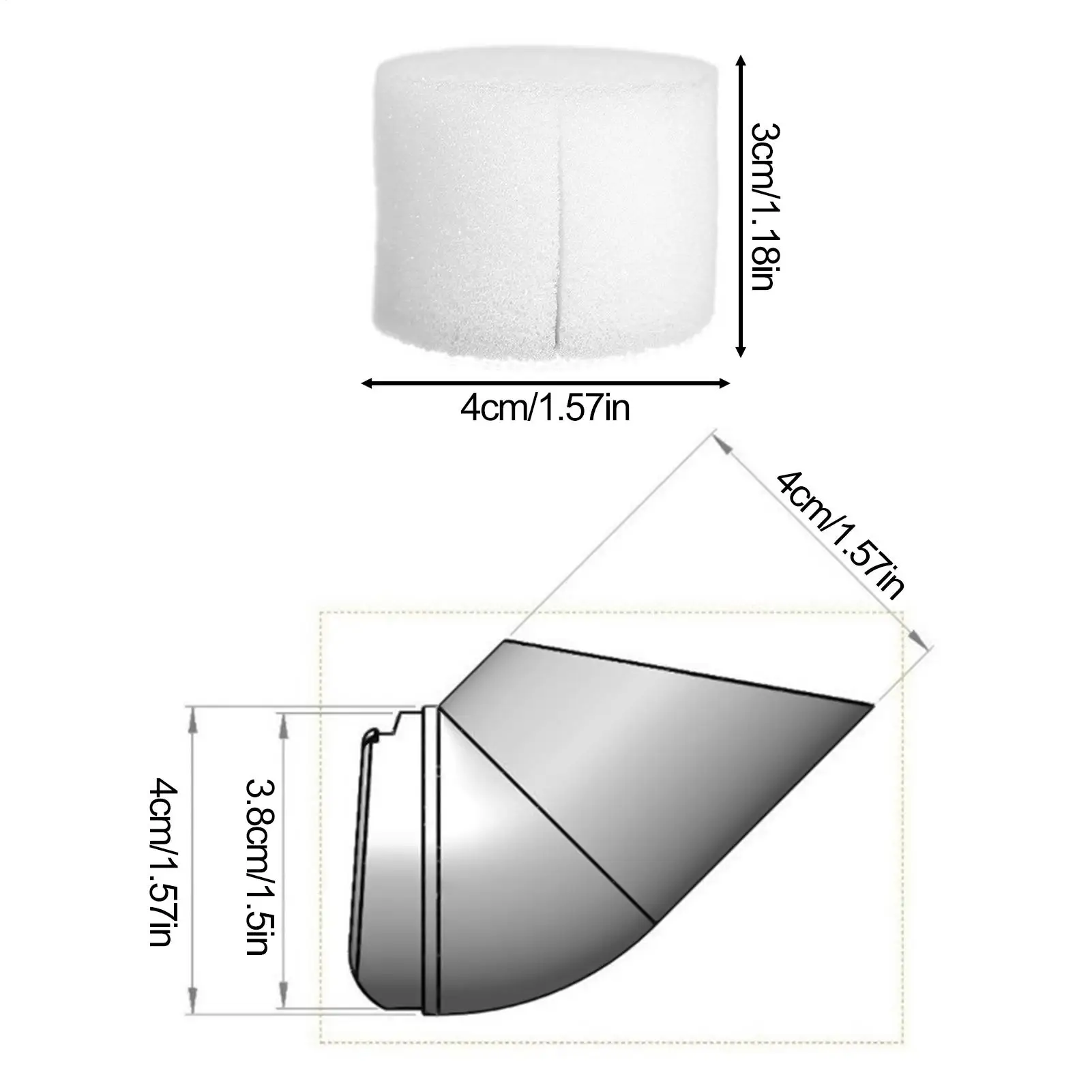 أكواب نباتية 10 قطع كوب للحضانة الزراعة المائية برج عمودي بولي كلوريد الفينيل تنمو سلة مع الإسفنج بدون تربة نظام زراعة الثقافة زهرة #6