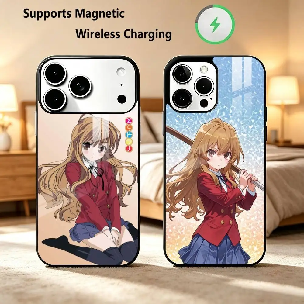Toradora Taiga A-Aisaka Phone Case For iPhone18 17,16,15,14,13,12,11 Plus,Pro Compatible with magnetic wireless charging Gift
