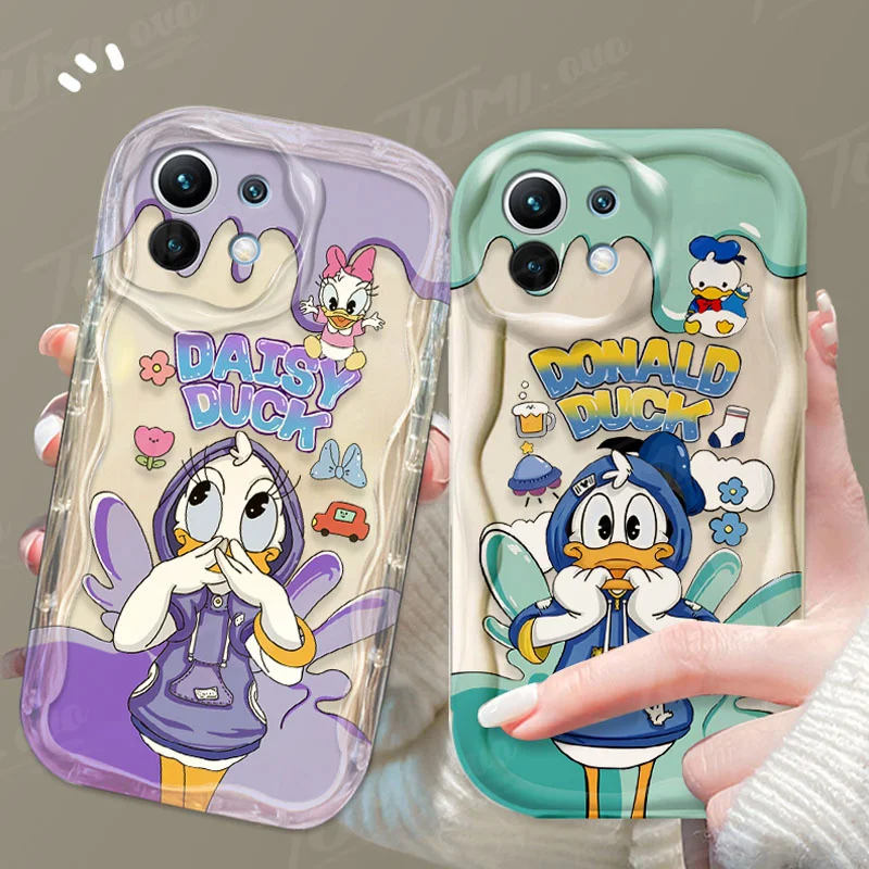 Disney Donald Daisy Duck Case For Xiaomi Mi 13T Pro 12T 11 Lite 5G NE 11i 12 13 10T 10i POCO X3 Pro NFC X4 GT X6 X5 F3 F4 F5